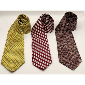 LOT of 3 Brooks Brothers‎ Men's 100% Silk Neckties